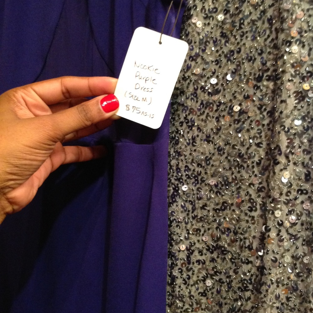 Nookie purple dress